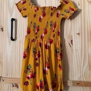 Yellow Floral Women’s Romper